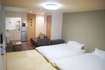 Image de Japanese family 2 double mattresses1 single matt - Room 301 / Osaka Ōsaka