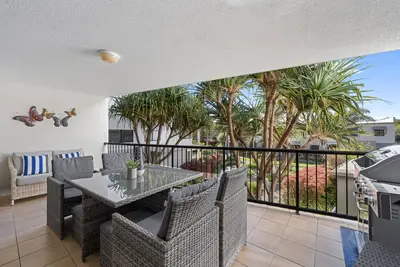 Image de Beachside 3-Bed with Pool, Bbq, Gym & Tennis Court