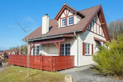 Image de Villa de luxe avec cheminée près réservoir, Nord-Eifel