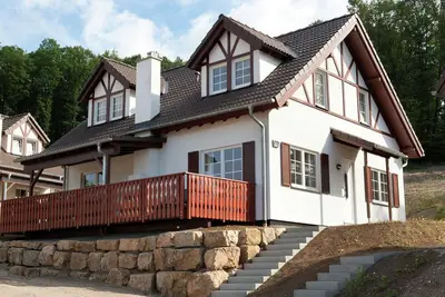 Image de Villa de luxe avec cheminée près réservoir, Nord-Eifel