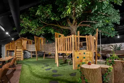 Image de Villa avec deux sdb, sur un parc de vacances dans un environnement verdoyant