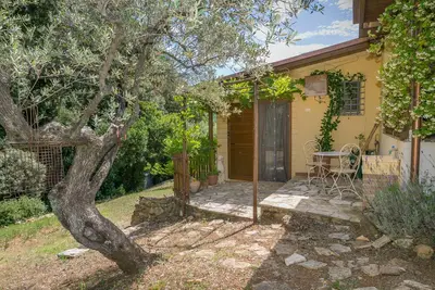 Image de Appartement de vacances 'La Poggiolina In Toscana' avec terrasse, jardin et climatisation