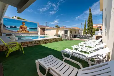 Image de Maison de vacances 'Zen Village Rosa' avec piscine partagée, terrasse partagée et Wi-Fi