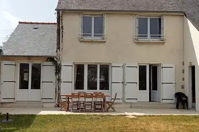 Image de Maison St Malo, vue mer, plage à 100 m. 3 chambres, terrasse, jardin clos.