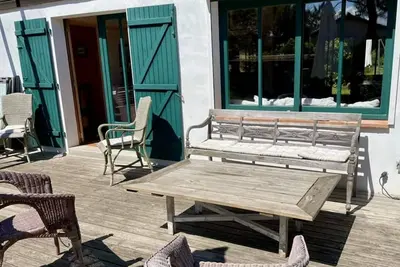 Image de Sehr Zentral Gelegenes Ferienhaus in Cap Ferret - Alles zu Fuß