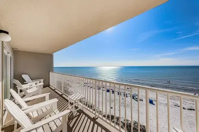 Tropical Beachfront suite at Sea Gate Resort