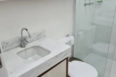 Image de Duplex in Alphaville with wonderful views, modern Homeoffice, 23rd floor