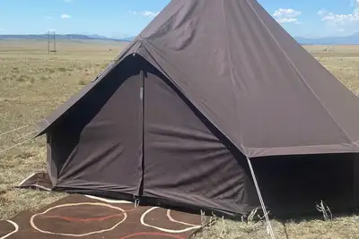 Image de Large Yurt Tent w Views, Firepit & Easy Access To Reservoir