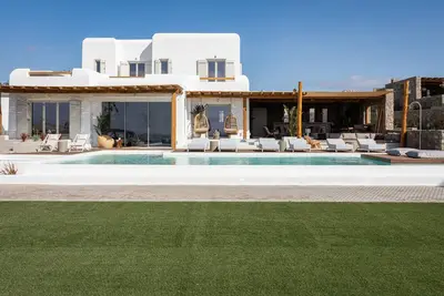 Image de Villa Horizon Blu, Kalafatis, Mykonos.