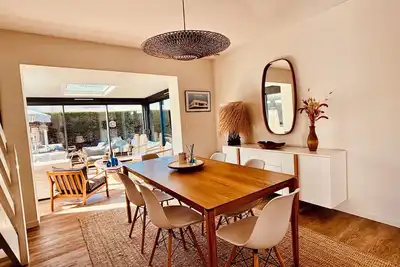Image de À 200 mètres de la plage, jolie maison de vacances
