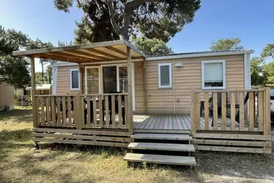 Image de Camping Atlantic Club Montalivet *****Mobile Home 6 personnes accès direct océan