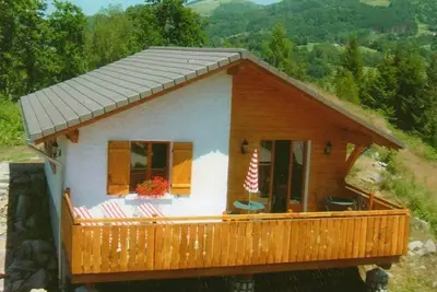 Image de Chalet confortable, lave-vaisselle, dans les Hautes-Vosges