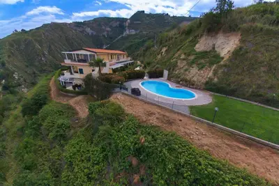 Image de Maison de vacances à Parghelia avec terrasse