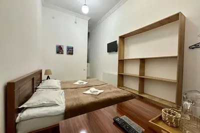 An inspiring apartment hotel with an artistic aesthetic