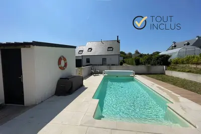Image de Ty Kreizh - Maison neuve avec piscine proche mer