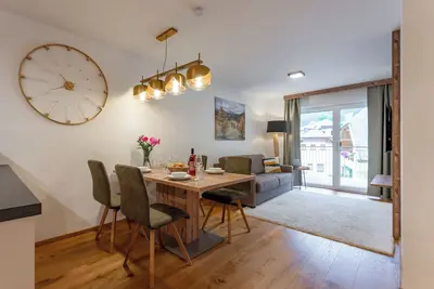 Image de Appartement avec vue imprenable sur la montagne
