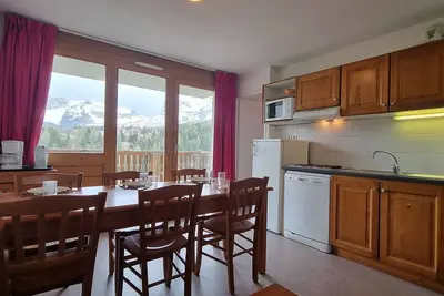 Image de Appartement 3 pièces, 6 pers, animaux admis, proche pistes et commerces