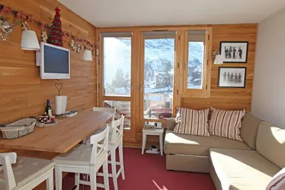 Image de Studio cosy pour 2 à Avoriaz, balcon exposé sud, commerces et pistes à proximité