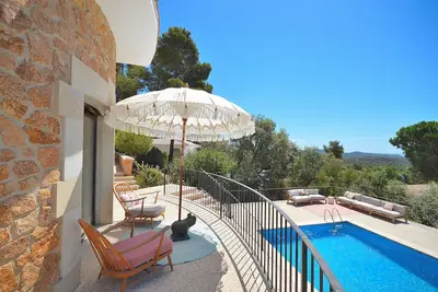 Image de Villa 'Torre Cal Sada' avec vue sur les montagnes, Wi-Fi et climatisation