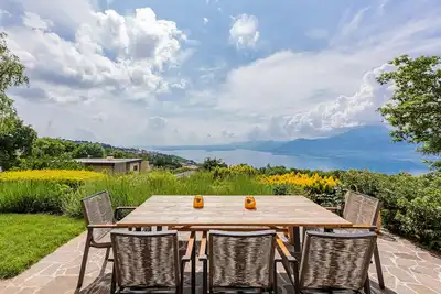 Fantastischer Blick Über den See