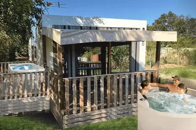 Image de Mobil-home Otello Solo Premium avec Spa 2 pers. 2 personnes