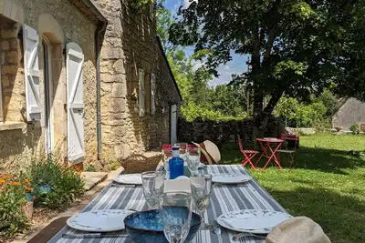 Image de Romantic french cottage 6 persons with pool, 15 min from Rocamadour\/Dordogne