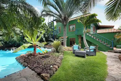 Image de Appartement \"Casa Garten\" avec vue sur la mer, piscine privée et Wi-Fi