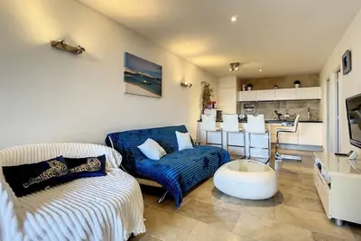 Image de Superbe T3 Vue Mer Avec Piscine Collective Les Couchants