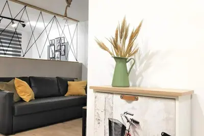 Image de Loft in the center, fully equipped and modern. Quiet area.