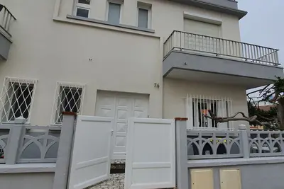 Image de Maison de famille Ă 100 m de la plage : clim-wifi