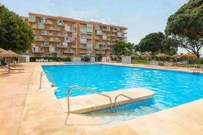 Image de Appartement 'Vistas A Piscina' avec piscine partagée, terrasse privée et climatisation