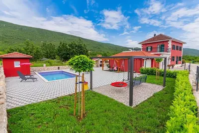Image de Maison de vacances Slivno pour 1 - 5 personnes avec 2 chambres à coucher - Maison de vacances