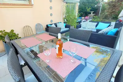 Image de Esterel Paradis : rdc-villa indép. 3 pièces 2 ch. - jardin privé- piscine privée