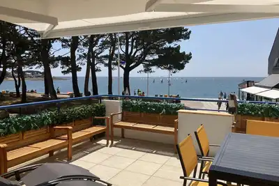 Image de Benodet, appartement vue mer, plage, thalasso et restaurants à pied