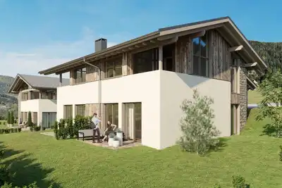 Image de Belle maison avec sauna et bain Ă remous
