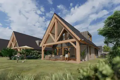 Image de Villa sur les dunes dans un parc de vacances
