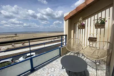 Image de Appartement Lumineux Face Mer, 3p, Garage, Proche Plage et Commerces - Saint-Brévin-les-Pins