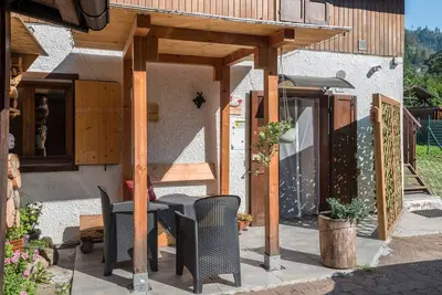 Image de Appartement \"Ciasa De Lucky\" avec vue sur les montagnes, terrasse privée et Wi-Fi