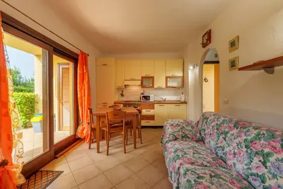 Image de Appartement 'Casa Vacanze Albicocca' avec piscine partagée, terrasse privée et climatisation