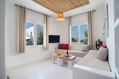 Studio 'Helmos Family' avec Wi-Fi et climatisation