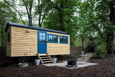 Image de Fallow Shepherd's Hut/Chatsworth Estate