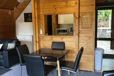 Image de Chill cabin with outside spa