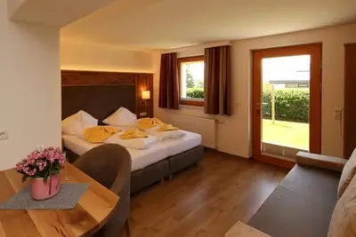 Image de App. 8 - Wohn-/schlafraum, Dusche, Wc - Hotel Appartement Hochkönig