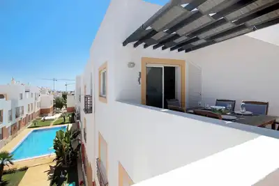 Image de Appartement 'Quinta Gomeira 146' avec vue sur la mer, piscine partagée et climatisation
