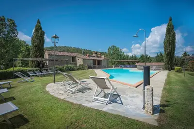 Image de Magnifique maison de vacances privée avec Wifi, piscine privée, véranda, vue panoramique, parking