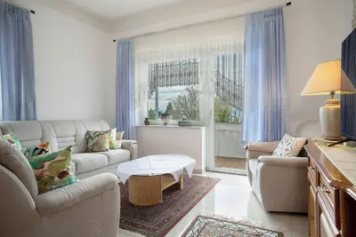 Image de Appartement de vacances \"Thaicenter Bodensee 2\" avec vue sur le lac, balcon et Wi-Fi