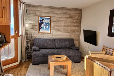 Image de Charmant 2 pièces avec balcon, proche pistes et commerces à Vallandry