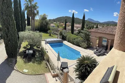 Image de Belle villa avec piscine, proche de Hyères, les îles d’or et plages.
