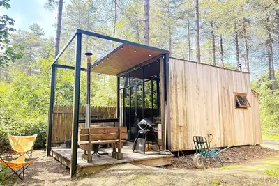 Image de Romantic cabin for 2 persons with hot tub