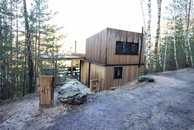 Image de Brand new comfortable cabin for 2 + 1 persons